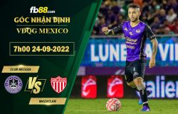 Fb88 soi kèo trận đấu Club Necaxa vs Mazatlan