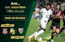 Fb88 soi kèo trận đấu Corinthians vs Goianiense