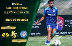 Fb88 soi kèo trận đấu Criciuma vs Bahia