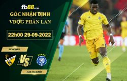 Fb88 soi kèo trận đấu FC Honka vs HJK Helsinki