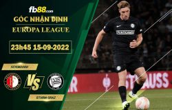 Fb88 soi kèo trận đấu Feyenoord vs Sturm Graz