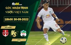 Fb88 soi kèo trận đấu Hải Phòng vs HAGL