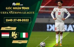 Fb88 soi kèo trận đấu Hungary vs Italy