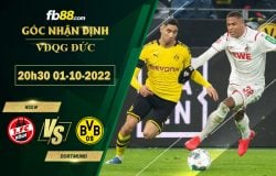 Fb88 soi kèo trận đấu Koln vs Dortmund