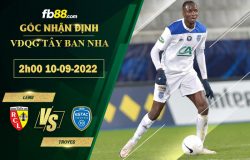 Fb88 soi kèo trận đấu Lens vs Troyes 2h00 ngày 10/9/2022