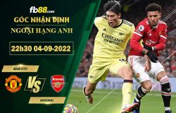 Fb88 soi kèo trận đấu Man Utd vs Arsenal