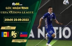 Fb88 soi kèo trận đấu Moldova vs Liechtenstein