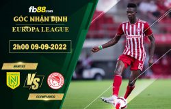 Fb88 soi kèo trận đấu Nantes vs Olympiakos