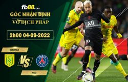 Fb88 soi kèo trận đấu Nantes vs PSG