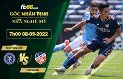 Fb88 soi kèo trận đấu New York City vs Cincinnati