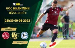 Fb88 soi kèo trận đấu Nurnberg vs Bielefeld 23h30 ngày 9/9/2022