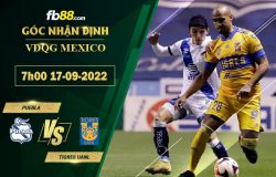 Fb88 soi kèo trận đấu Puebla vs Tigres UANL