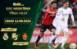 Fb88 soi kèo trận đấu Real Madrid vs Mallorca