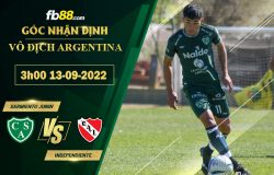 Fb88 soi kèo trận đấu Sarmiento Junin vs Independiente