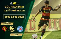 Fb88 soi kèo trận đấu Sport Recife vs Bahia