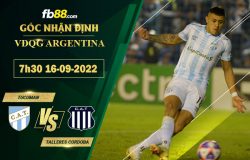 Fb88 soi kèo trận đấu Tucuman vs Talleres Cordoba