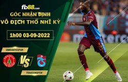 Fb88 soi kèo trận đấu Umraniyespor vs Trabzonspor