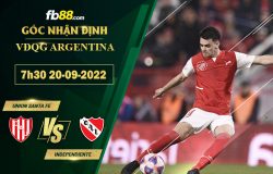 Fb88 soi kèo trận đấu Union Santa Fe vs Independiente