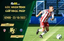 fb88-chi tiết kèo trận đấu Ajaccio vs PSG