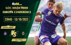 fb88-soi kèo Austria Vienna vs Villarreal