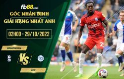 fb88-soi kèo Birmingham vs QPR