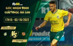 fb88-soi kèo Fortuna Sittard vs Volendam