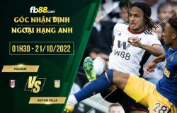 fb88-soi kèo Fulham vs Aston Villa