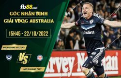 fb88-soi kèo Melbourne Victory vs Melbourne City