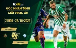 fb88-soi kèo Rapid Wien vs Hartberg