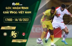 fb88-soi kèo Thanh Hoa vs Hai Phong