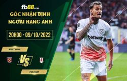 fb88-soi kèo West Ham vs Fulham