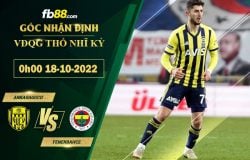 Fb88 soi kèo trận đấu Ankaragucu vs Fenerbahce