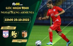 Fb88 soi kèo trận đấu Ararat Yerevan vs Shirak