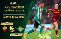 Fb88 soi kèo trận đấu Betis vs Roma