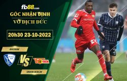 Fb88 soi kèo trận đấu Bochum vs Union Berlin