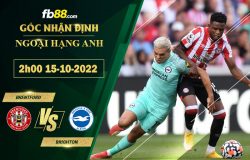 Fb88 soi kèo trận đấu Brentford vs Brighton