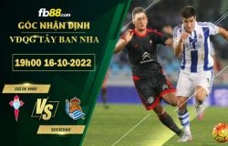 Fb88 soi kèo trận đấu Celta Vigo vs Sociedad