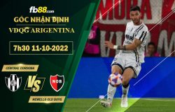 Fb88 soi kèo trận đấu Central Cordoba vs Newells Old Boys