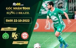 Fb88 soi kèo trận đấu Chapecoense vs Tombense