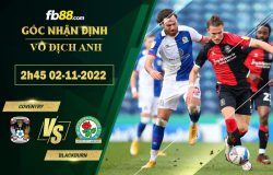 Fb88 soi kèo trận đấu Coventry vs Blackburn