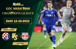 Fb88 soi kèo trận đấu Dinamo Zagreb vs Salzburg