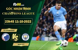 Fb88 soi kèo trận đấu FC Copenhague vs Man City