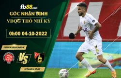 Fb88 soi kèo trận đấu Fatih Karagumruk vs Istanbulspor