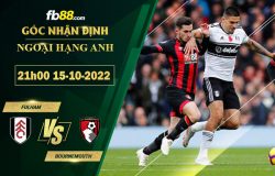 Fb88 soi kèo trận đấu Fulham vs Bournemouth