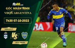 Fb88 soi kèo trận đấu Gimnasia LP vs Boca Juniors