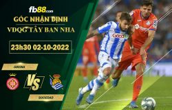 Fb88 bảng kèo trận đấu Girona vs Sociedad