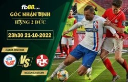 Fb88 soi kèo trận đấu Hansa Rostock vs Kaiserslautern