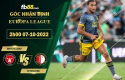 Fb88 soi kèo trận đấu Midtjylland vs Feyenoord