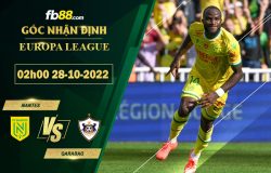 Fb88 soi kèo trận đấu Nantes vs Qarabag