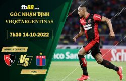 Fb88 soi kèo trận đấu Newells Old Boys vs Tigre